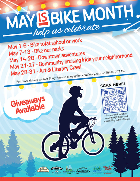BIKE MONTH! SPRING ROLL! SUMMER CAMPS! MORE!