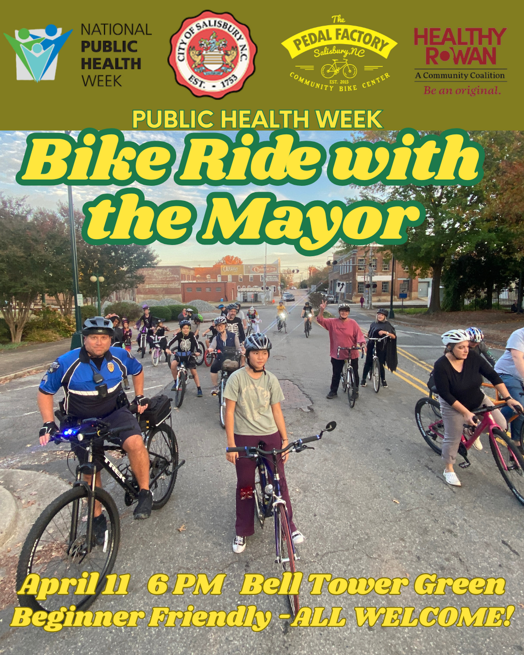 Bike Ride with the Mayor
